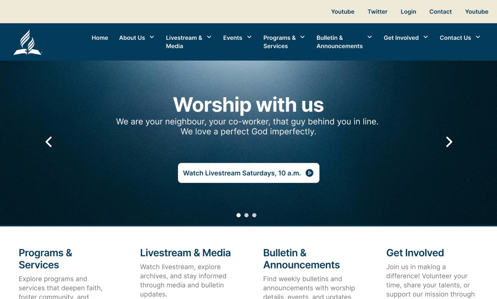 Christ the way –&nbsp;Redesign